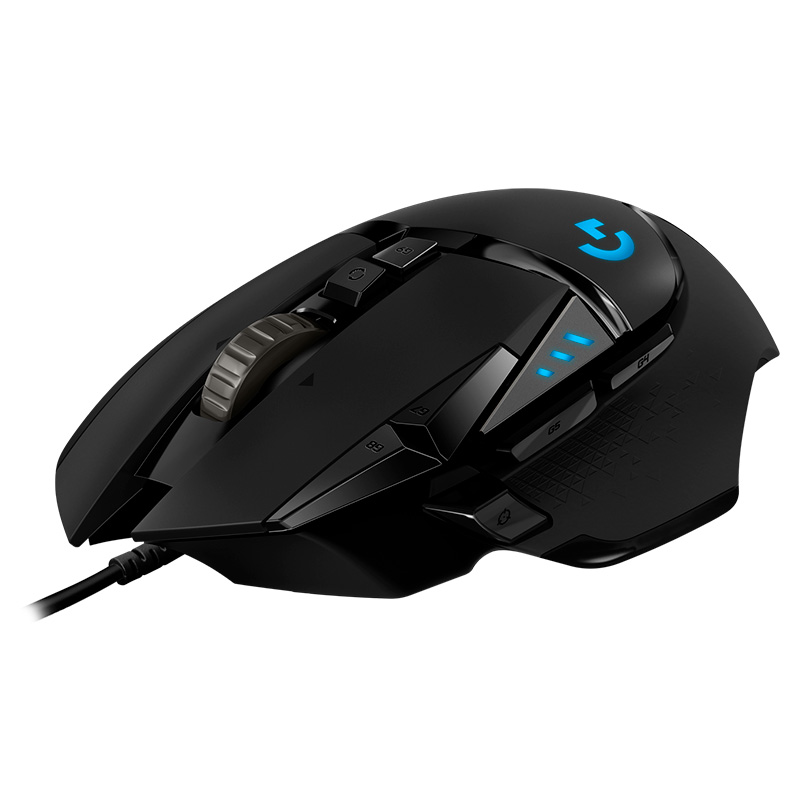 Mouse Óptico Gaming Logitech G502 HERO 26500 DPI 11 Botones