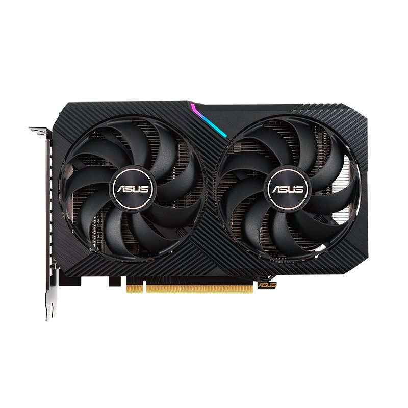 Tarjeta de Video 12GB GDDR6 Asus GeForce RTX 3060 Dual V2 HDMI DP PCIe 4.0