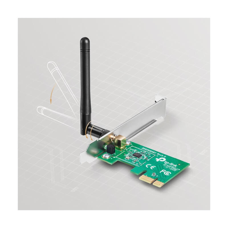 Tarjeta de Red Inalámbrica TP-Link PCIe TL-WN781ND 1 Antena