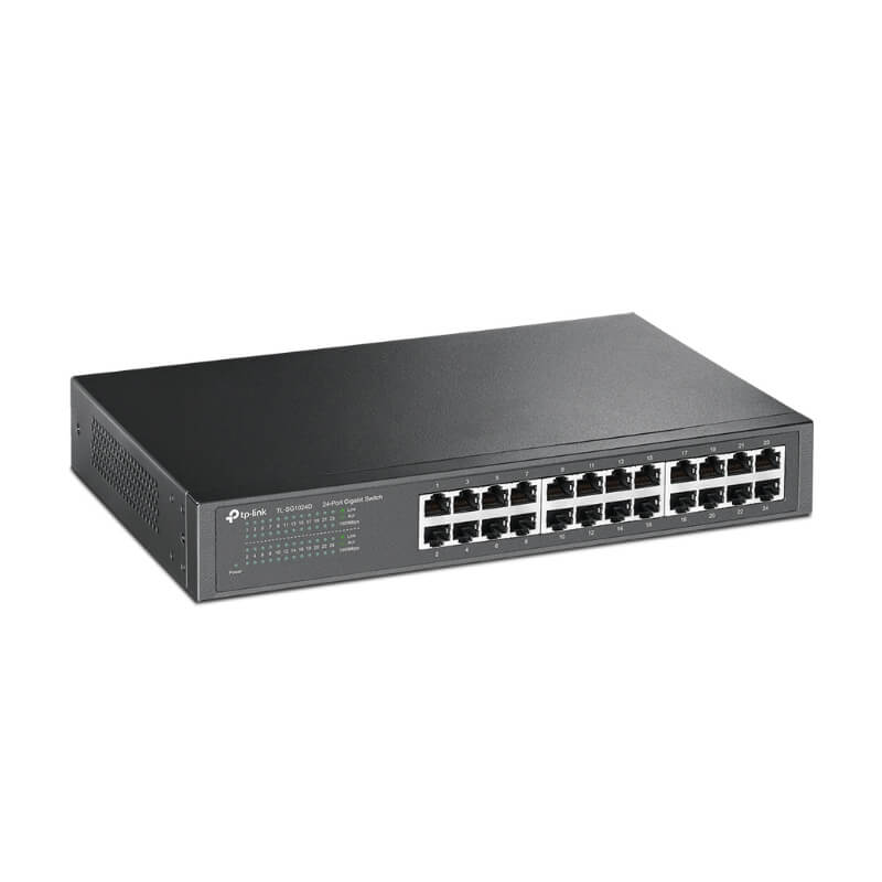 Switch TP-Link TL-SG1024D 24 Puertos 10/100/1000Mbps Sobremesa
