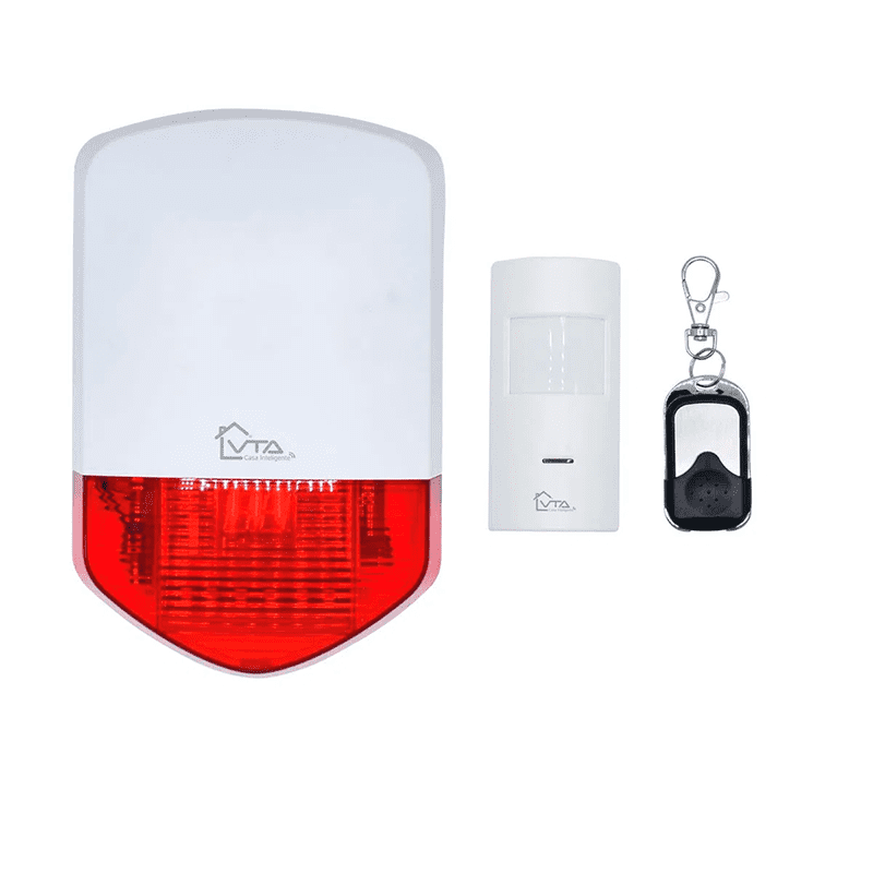 Set de Alarma VTA Rank con Sirena + 3 Sensores + Smart Home
