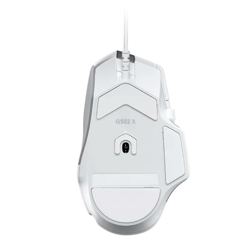 Mouse Alámbrico Logitech G502 X Gaming 25.600DPI Blanco
