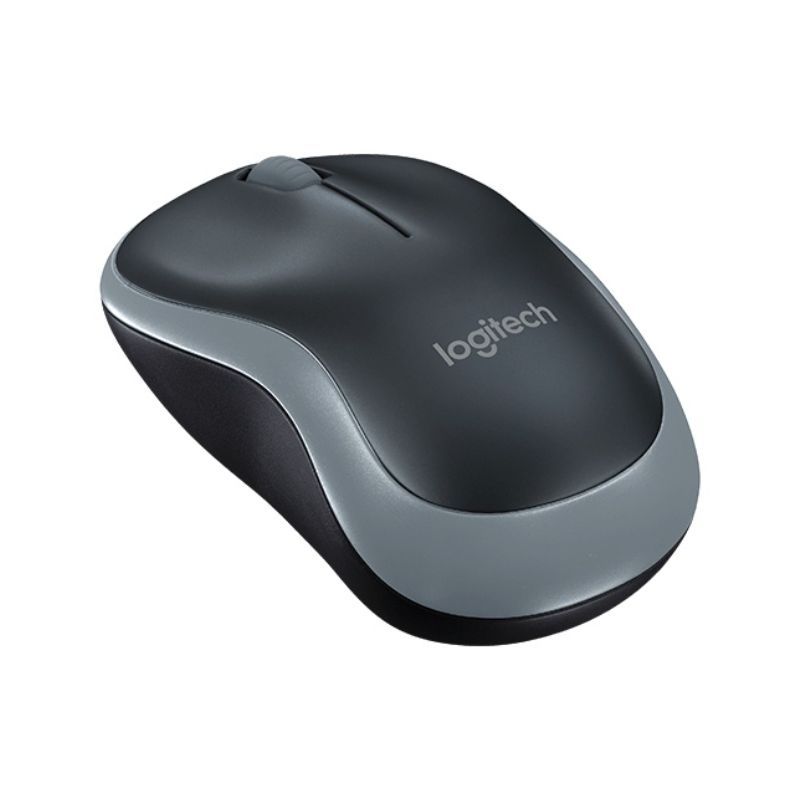 Mouse Inalámbrico Logitech M185 1000DPI Negro Con Azul