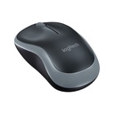 Mouse Inalámbrico Logitech M185 1000DPI Negro Con Azul