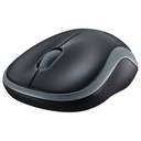 Mouse Inalámbrico Logitech M185 1000DPI Negro Con Azul