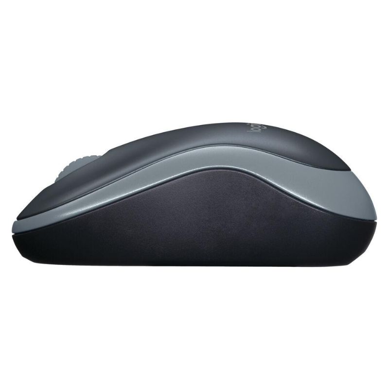 Mouse Inalámbrico Logitech M185 1000DPI Negro Con Azul