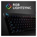 Teclado Gaming Mecánico Alámbrico Logitech G213 Prodigy RGB Negro Ingles
