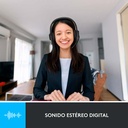 Audifonos tipo Headset Logitech H390 USB con Micrófono Negro