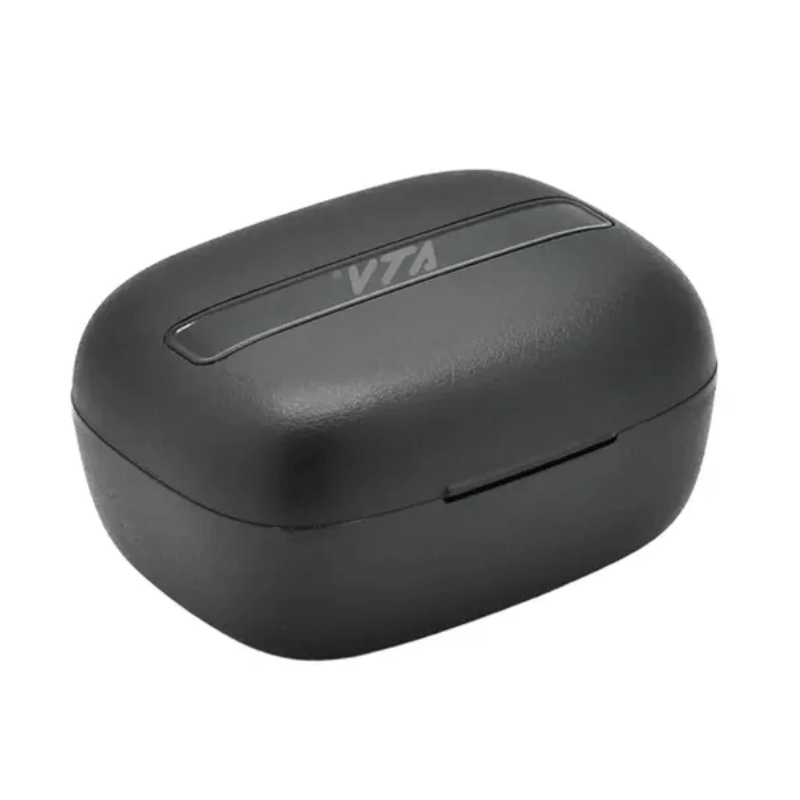 Micrófono de Solapa VTA+ Inalámbrico con Gancho de Sujeción Negro