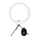 Aro de Luz VTA+ de 12" con Tripode para celular Negro + Control Bluetooth