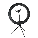 Aro de Luz VTA+ de 12" con Tripode para celular Negro + Control Bluetooth