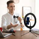 Aro de Luz VTA+ de 12" con Tripode para celular Negro + Control Bluetooth