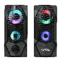 Bocina VTA+ Para Gamer USB 8W Negro