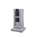 Tomacorriente Inteligente Tipo Roca VTA+ 2 Tomas Smart Home Wi-Fi para Exteriores