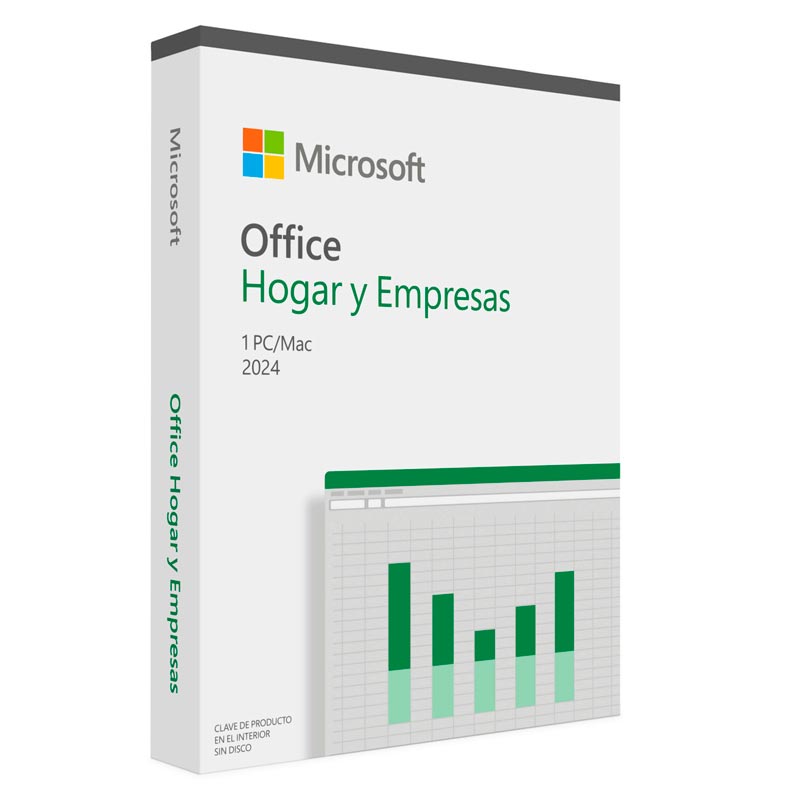 Licencia de Office Hogar y Empresas 2024 1PC/MAC ***FISICA***