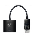Adaptador DisplayPort a HDMI UnnoTekno AD3004BK Macho-Hembra Negro