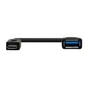 Adaptador USB-C a USB UnnoTekno AD4203BK Macho-Hembra Negro