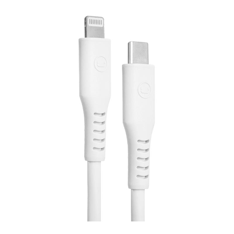 Cable USB-C a Lightning UnnoTekno 1.5 Metros Blanco