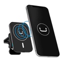Base para Celular Magnético UnnoTekno CH3013BK para Ventilas de Aire Acondicionado