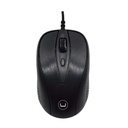 Mouse Alámbrico UnnoTekno Trek 1600DPI Negro