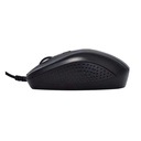 Mouse Alámbrico UnnoTekno Trek 1600DPI Negro