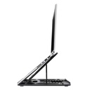 Base para Notebook UnnoTekno 17" con 8 Niveles de Inclinación + Soporte para el móvil