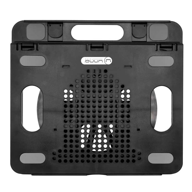 Base para Notebook UnnoTekno 17" con 8 Niveles de Inclinación + Soporte para el móvil