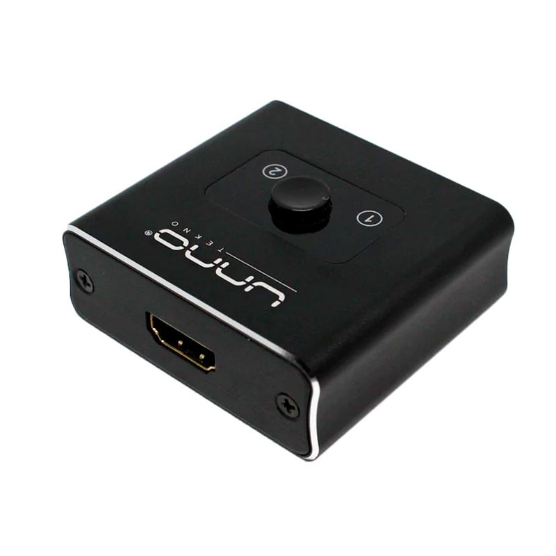 Splitter UnnoTekno HB1201BK 2 Puertos HDMI