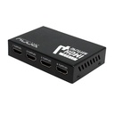 Splitter UnnoTekno HB1205BK 4 Puertos HDMI 4K