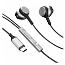 Audífonos UnnoTekno USB-C In-Ear Ultra Negro
