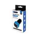 Cargador UnnoTekno para Carro Dual USB-C USB-A 28W Negro/Celeste