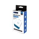 Cargador de Pared Unno Tekno PW5054WT Triple USB-A 3.1 20W​​ Blanco/Azul
