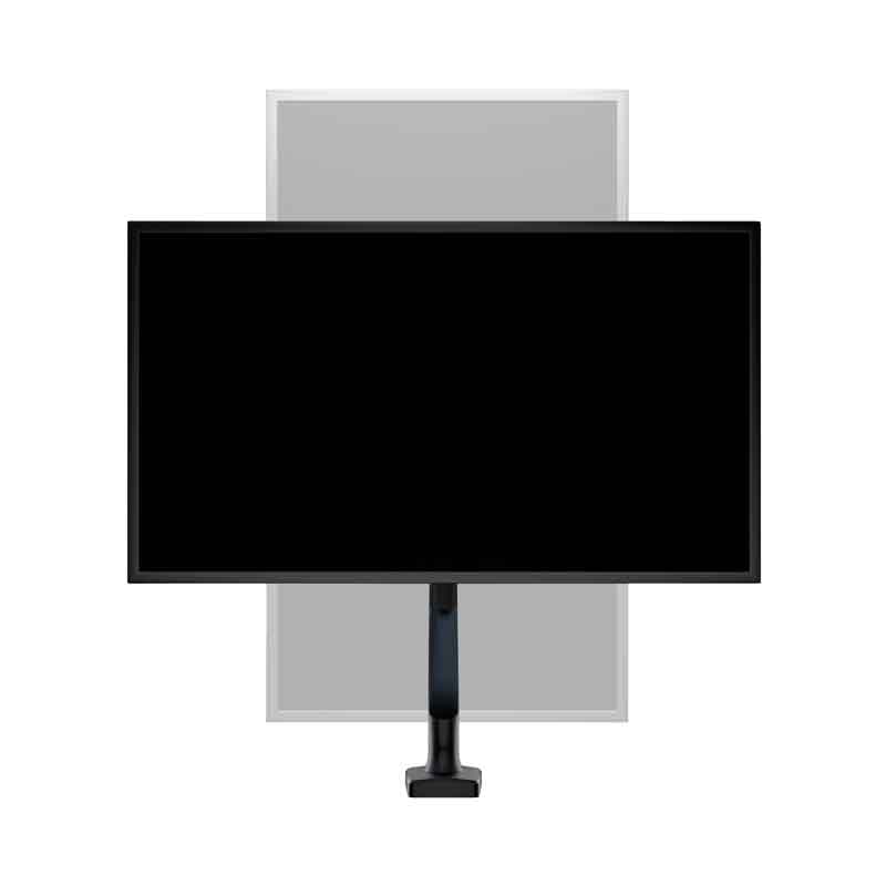 Bracket UnnoTekno TM8005BK 20-32" con Mecanismo Neumático Negro