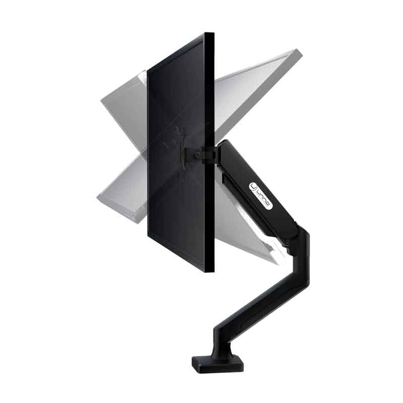 Bracket UnnoTekno TM8005BK 20-32" con Mecanismo Neumático Negro