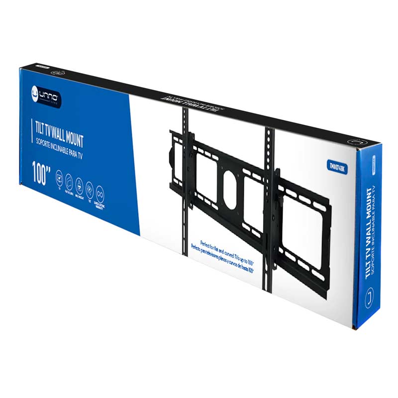 Bracket UnnoTekno TM8074BK 40-100" Fijo
