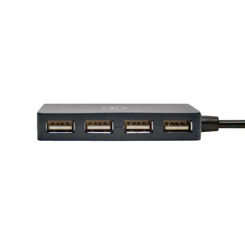 Hub UnnoTekno 4 Puertos USB 2.0 Negro