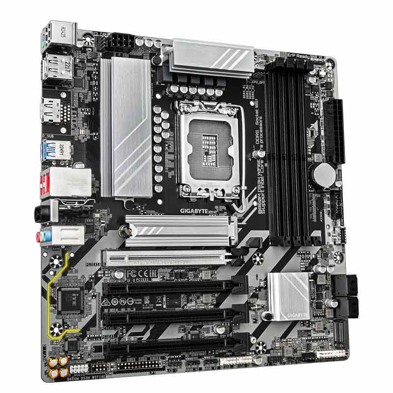 Motherboard Gigabyte B860M DS3H WIFI6E Socket LGA1851 Core™ Ultra 4xDDR5 Micro ATX