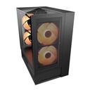 Case Gaming Cougar OMNYX Media Torre Vidrio Templado ATX Negro (Sin Fuente)