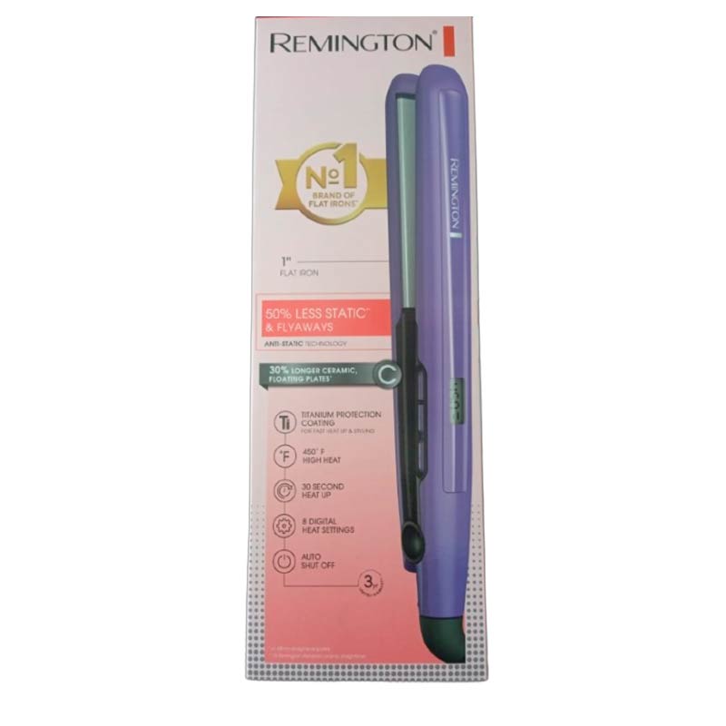 Plancha Alisadora Remington Pro Ceramic Ultra Negro
