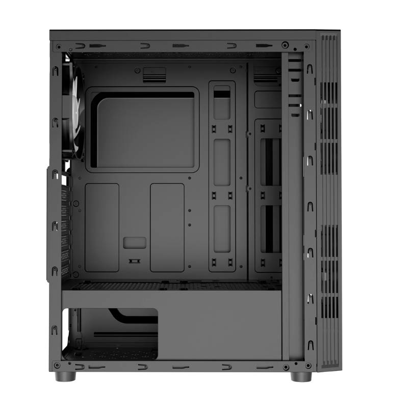 Case Gaming Vektor Tech EZQ1 Media Torre Vidrio Templado Micro ATX Negro