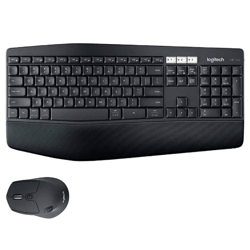 Teclado y Mouse Inalámbrico Logitech MK850 Bluetooth Smart 2.4 GHz  Negro Español