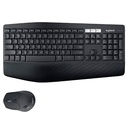 Teclado y Mouse Inalámbrico Logitech MK850 Bluetooth Smart 2.4 GHz  Negro Español