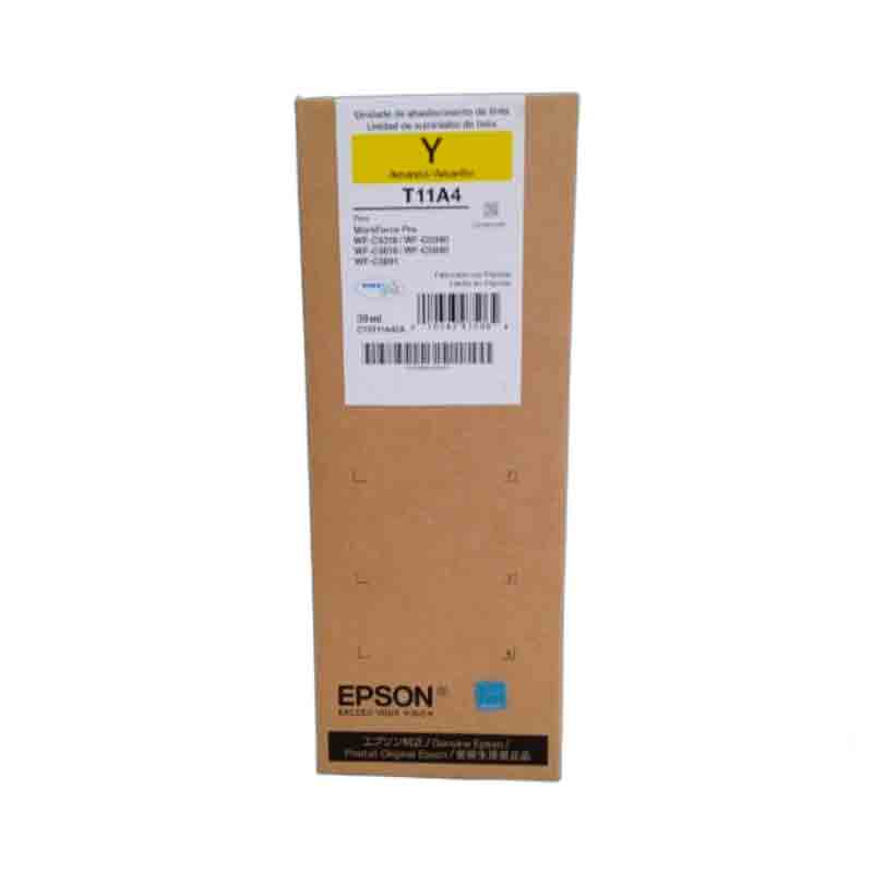 Bolsa de Tinta Epson WorkForce WF C5310/5390, C5810/5890 Amarillo STD 39ml