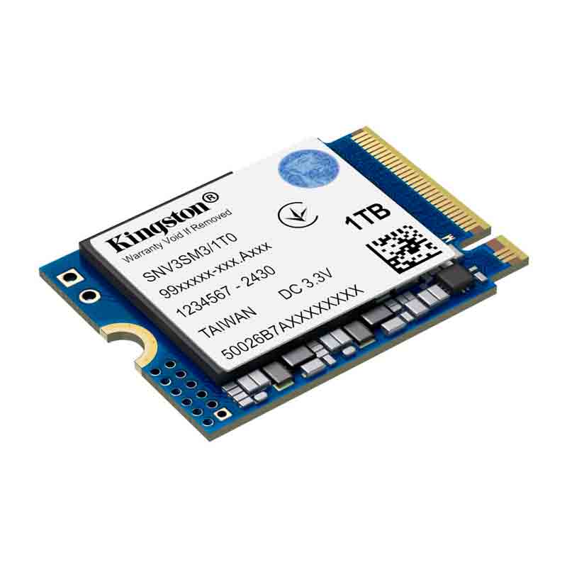 Unidad SSD M.2 2230 1TB Kingston NV3 PCIe NVMe 4000Mbps