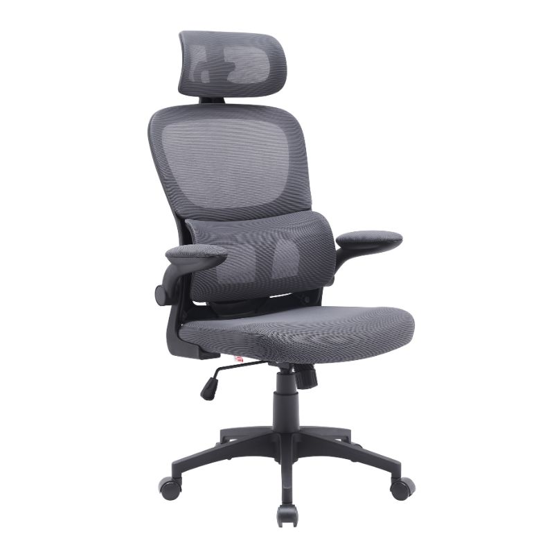 Silla de Oficina VektorTech Gris Oscuro