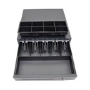 Cash Drawer VektorTech para Billetes y Monedas 5 espacios