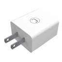 Cargador de Pared Unno Tekno PW5060WT Dual USB-A 2.1A Blanco