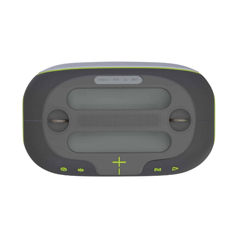 Bocina Bluetooth Unno Tekno SP9437GY PartyFuel TWS 80W IPX5 Gris