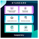 Licencia Kaspersky Standard 3 dispositivo 1 Año ***FISICA***