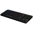 Teclado Gaming Mecánico Alámbrico Logitech G PRO RGB Negro Inglés